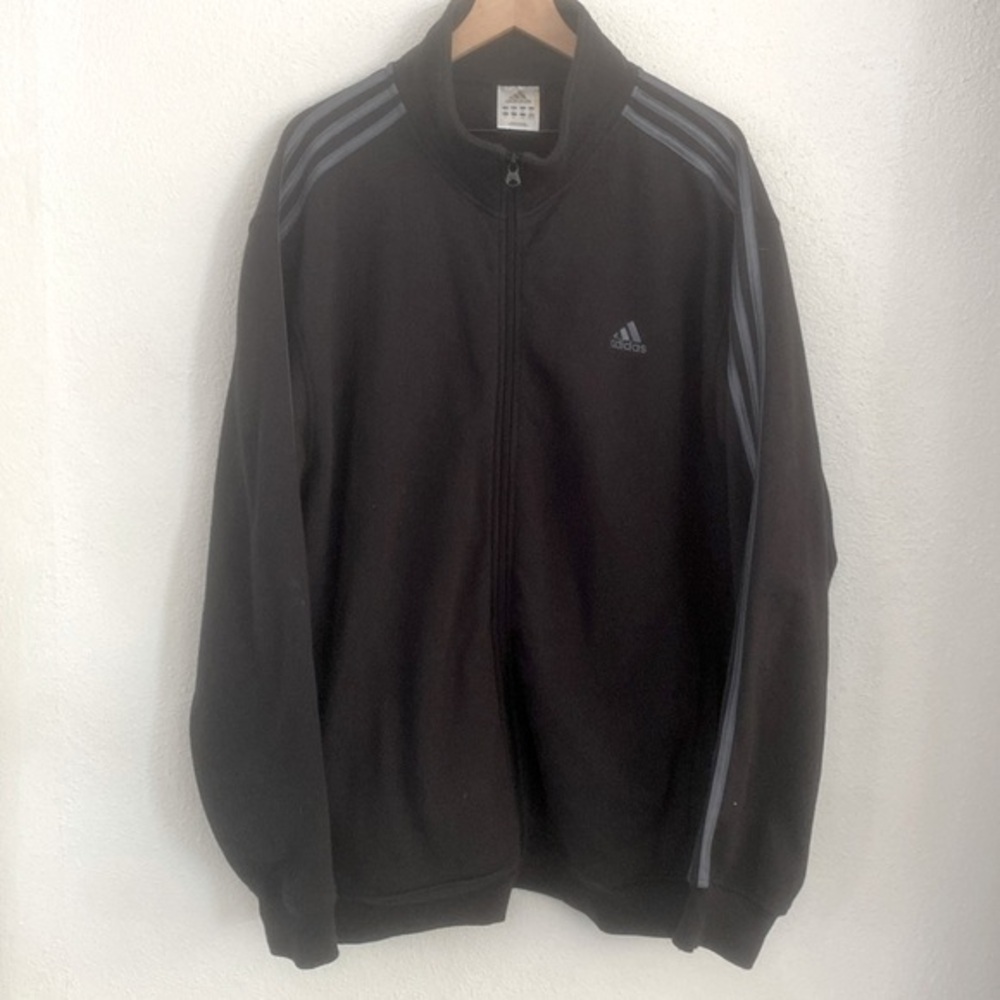 Adidas zip front Sweater Shirt